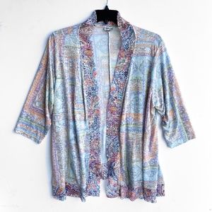 Kimono, Plus Size, Multi-Color